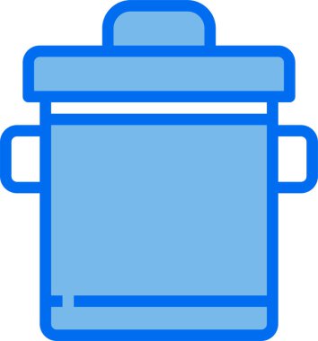 Mutfak çanağının vektör illüstrasyonu