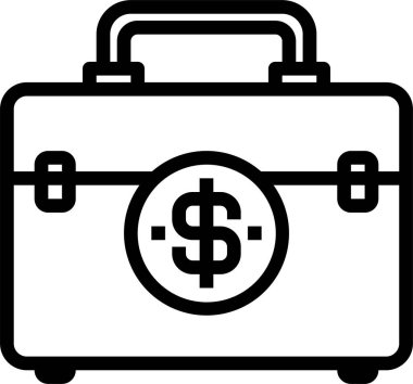 finansal bankacılık düz vektör simgeleri