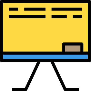 white board vector illustration