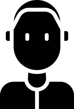 erkek avatar kişi tasarımı, vektör illüstrasyonu  