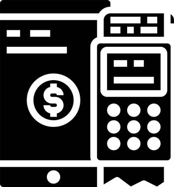 finansal bankacılık düz vektör simgeleri