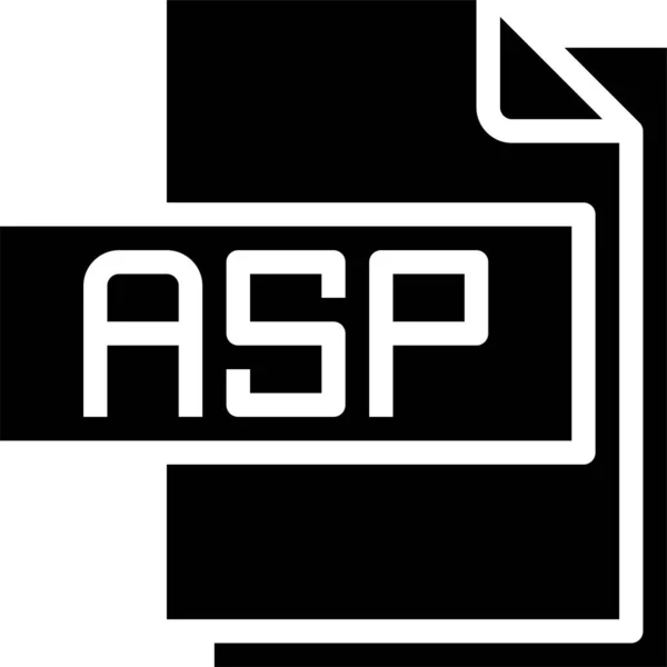 Asp Формат Файлів Векторні Ілюстрації — стоковий вектор