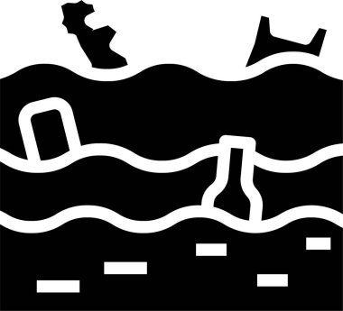 Ekoloji minimalist vektör simgesi