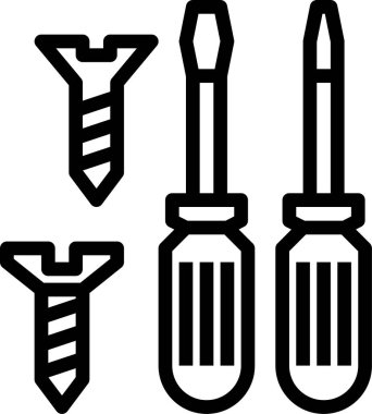 Araç simgesinin vektör illüstrasyonu