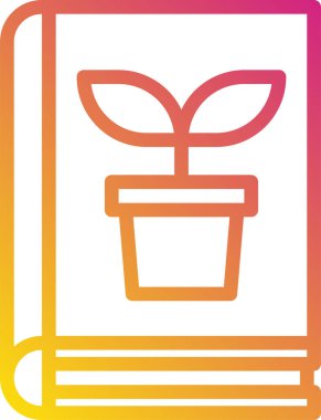 Ekoloji minimalist vektör simgesi