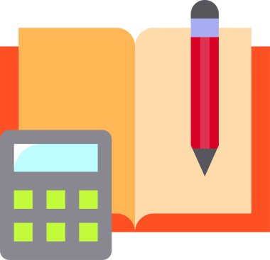 kitap minimalist vektör simgesi