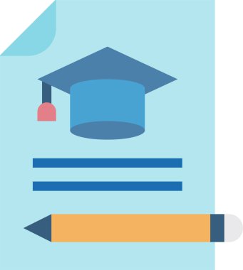 Eğitim minimalist vektör simgesi