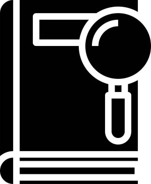 kitap minimalist vektör simgesi