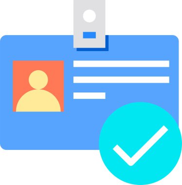 Pasaport, seyahat ve turizm vektör simgesi