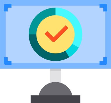 araştırma simgesi, vektör illüstrasyonu  