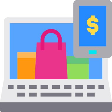 finansal bankacılık düz vektör simgeleri