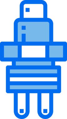 minimalistic vector icon of electronic switch