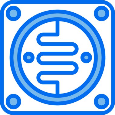 minimal vektör simgesi ldr teknolojisi