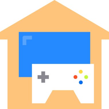 Mesajlı ev simgesi Evde kal. Coronavirus COVID-19 virüs karantina kampanyası