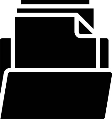 Belge dosyaları vektör illüstrasyonu 