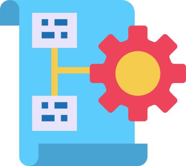 dişli ayarları vektör simgesi