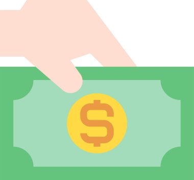 finansal bankacılık düz vektör simgeleri