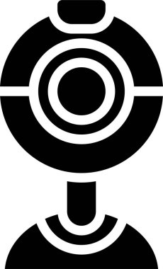 webcam simgesi, vektör illüstrasyonu