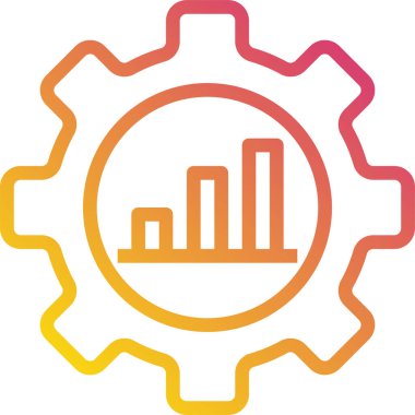 dişli ayarları vektör simgesi