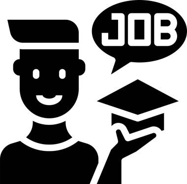 Eğitim simgesi, vektör illüstrasyonu