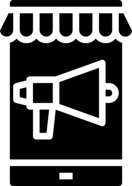 dijital pazarlama, vektör illüstrasyonu 