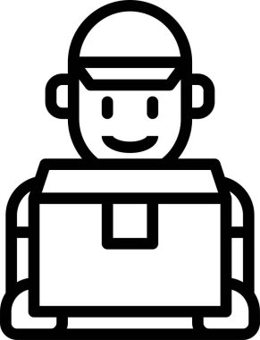 servis simgesi, vektör illüstrasyonu