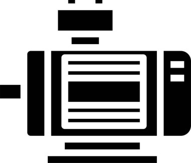 elektronik simge, vektör illüstrasyonu