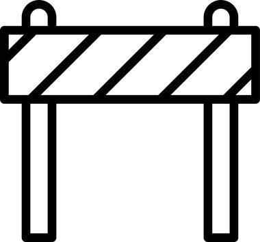 Güvenlik kavramının minimalist vektör simgesi