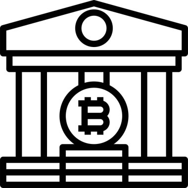 Finansal simge, iş simgesi, vektör illüstrasyonu 