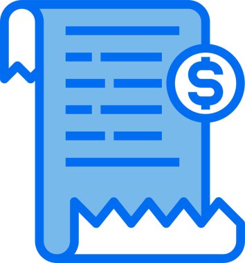 fatura, ödeme, vektör illüstrasyonunu kontrol et 