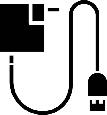 usb şarj cihazının vektör çizimi 