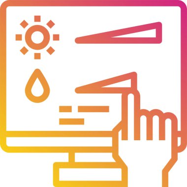 Bitkilerin büyüme simgesi, vektör illüstrasyonu