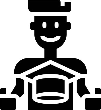 erkek avatar kişi tasarımı, vektör illüstrasyonu  