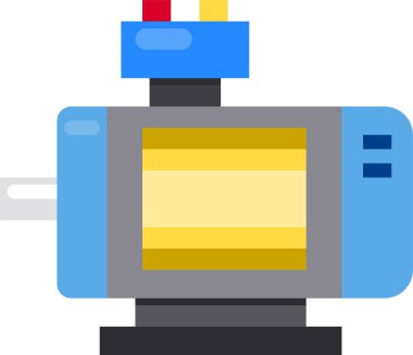 elektronik simge, vektör illüstrasyonu