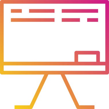 white board vector illustration