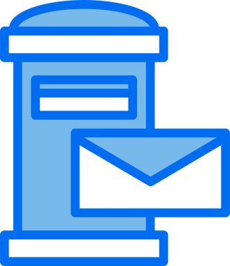 e- posta simgesi vektör illüstrasyonu 