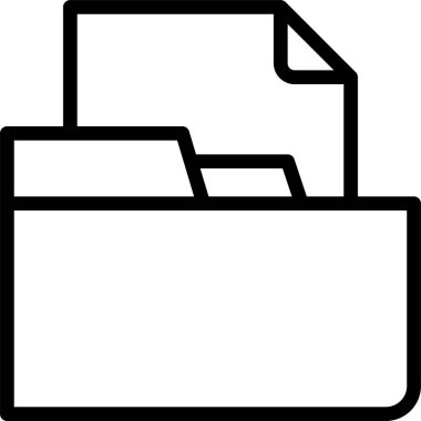 Ofis dizinleri, vektör illüstrasyonu