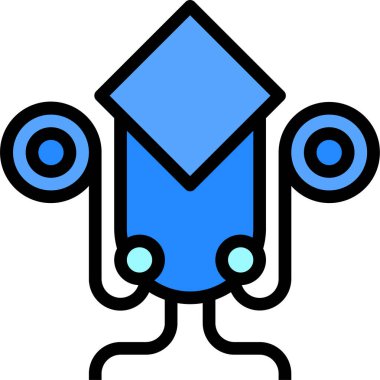 servis simgesi, vektör illüstrasyonu