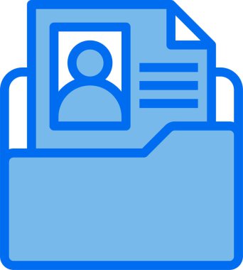 Dosya vektör illüstrasyonu için dizin