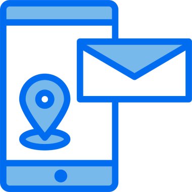 e- posta simgesi vektör illüstrasyonu 