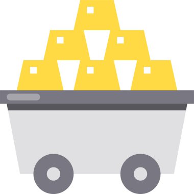 Altın simge, vektör illüstrasyonu