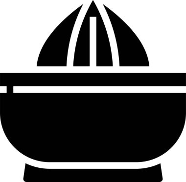 Sıkıştırıcı simgesi, vektör illüstrasyonu