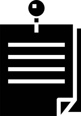 notların vektör illüstrasyonu