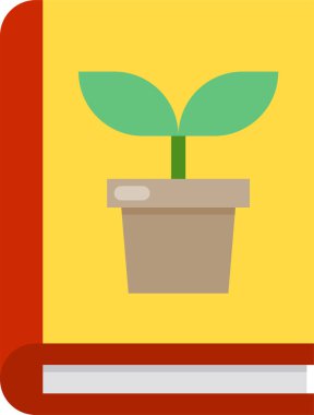 Ekoloji minimalist vektör simgesi