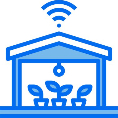 Kablosuz bağlantının basit simgesi, vektör illüstrasyonu