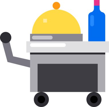 servis minimalist vektör simgesi