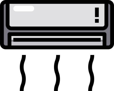 Modern tasarım minimalist vektör simgesi, hava durumu