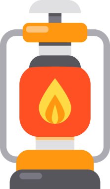 Lamba konseptinin minimalist vektör simgesi