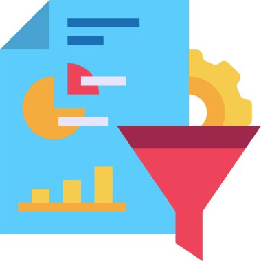 Veritabanı kavramının minimalist vektör simgesi 