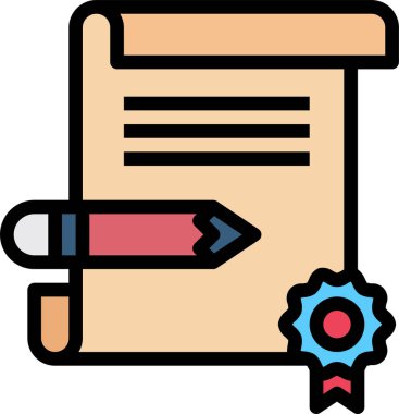 Ödülün minimalist vektör simgesi 